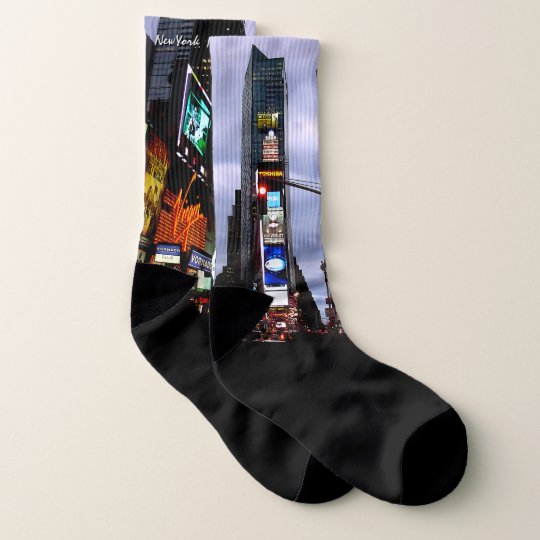 New York Socks Times Square NYC Souvenir Socks