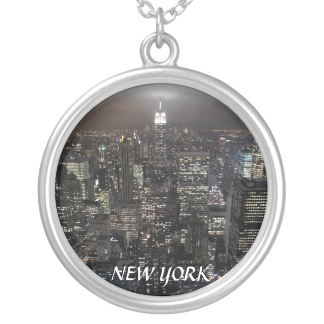 New York Souvenir Necklace New York City Gifts (Front)