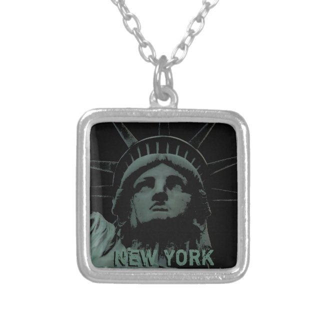 New York Souvenir Necklace New York City Gifts (Front)