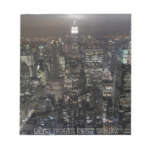 New York Souvenir Notepad Empire State Notepads