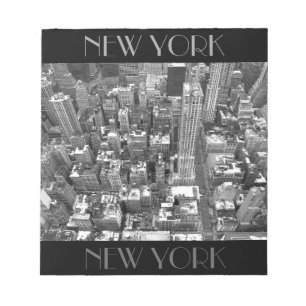 New York Souvenir Notepad Empire State View Gift