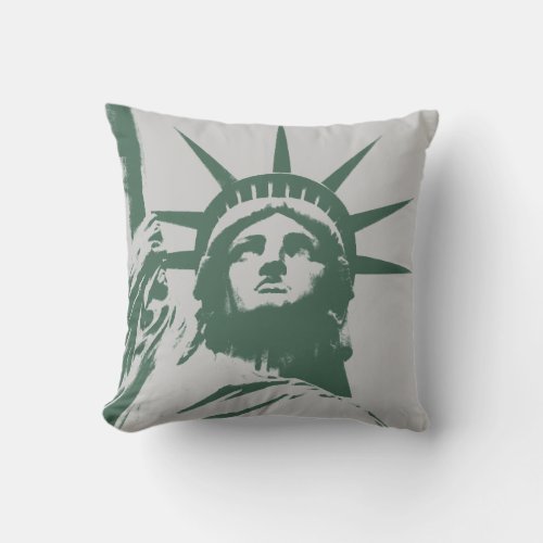 New York Souvenir NY Statue of Liberty Pillow