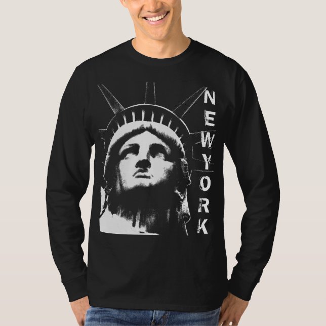 New York Souvenir Shirt Statue of Liberty Shirt (Front)