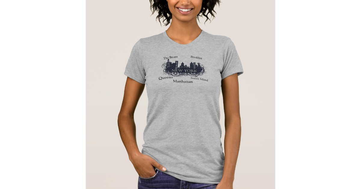  NY New York T-shirt, NY Souvenirs T-shirt, T-shirt NY :  Clothing, Shoes & Jewelry