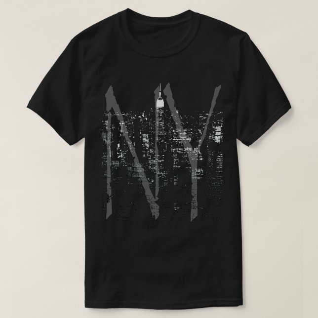 New York Souvenir T-shirt NYC Shirt (Design Front)