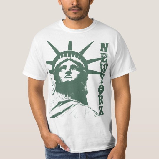 New York Souvenir T-Shirt Statue of Liberty Shirt | Zazzle.com
