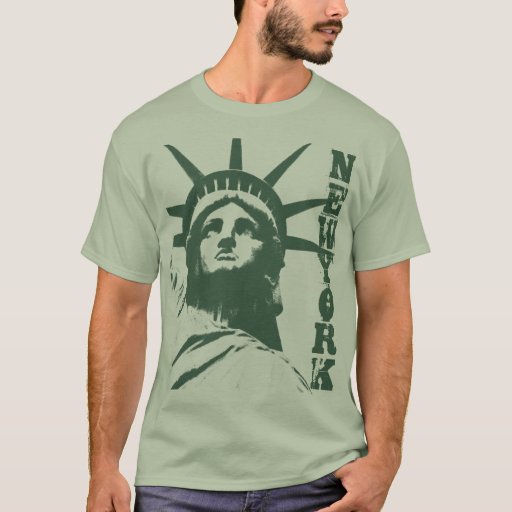 New York Souvenir T-Shirt Statue of Liberty Shirt | Zazzle