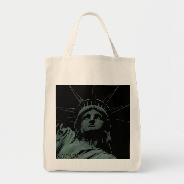 New York  Souvenir Tote Bag Statue of Liberty Gift (Front)