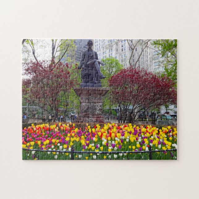 New York Spring Flowers. Jigsaw Puzzle (Horizontal)