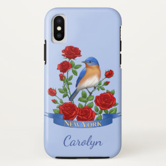 New York State Bird and Flower iPhone XS Case