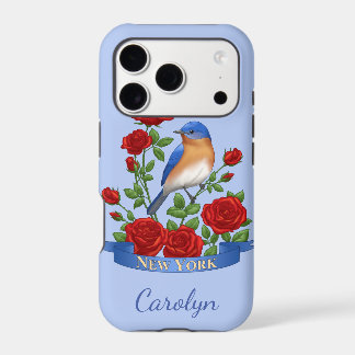 New York State Bird and Flower iPhone 17 Pro Case