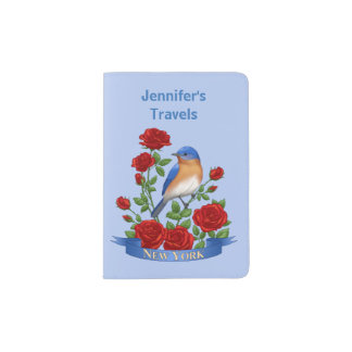 New York State Bird and Flower Passport Holder