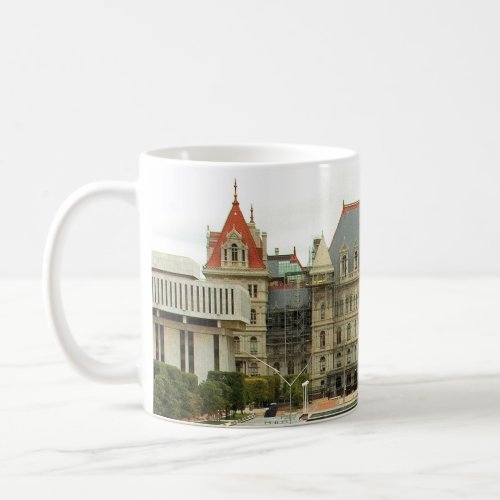 New York State Capitol Building in Albany Coffee Mug