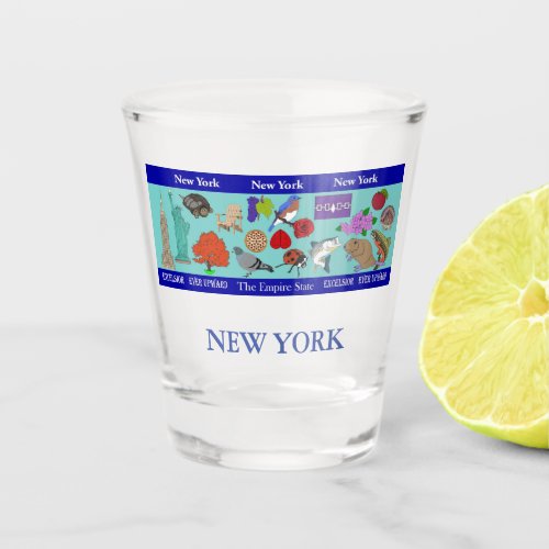 New York State Commemorative Shot Glass