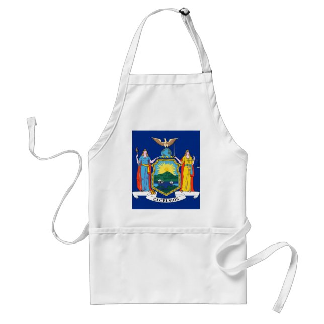 New York State Flag Adult Apron (Front)