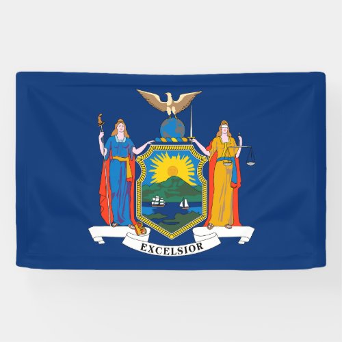 New York State Flag Banner