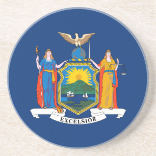 New York State Flag Coaster