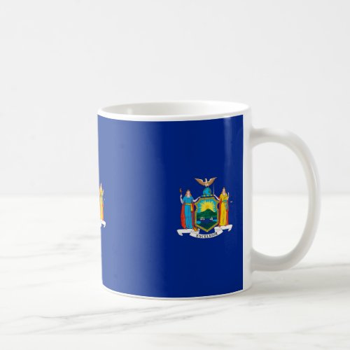 New York State Flag Design Coffee Mug