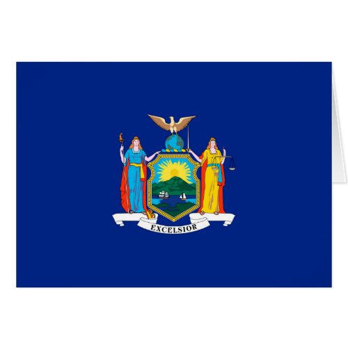 New York State Flag Design Decor