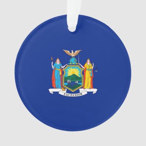 New York State Flag Design Ornament