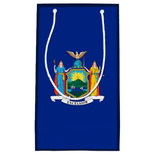 New York State Flag Design Small Gift Bag