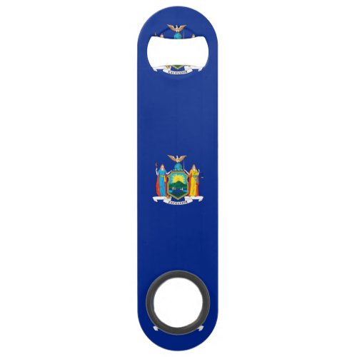 New York State Flag Design Speed Bottle Opener