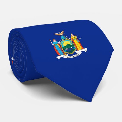 New York State Flag Design Tie