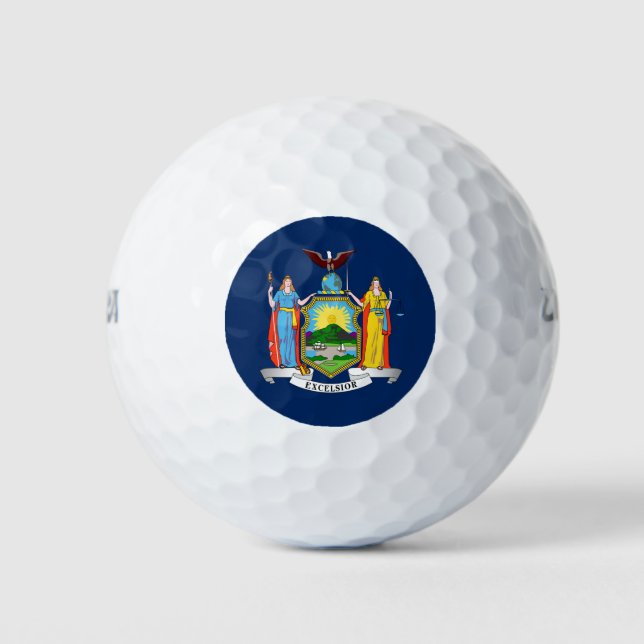 New York State flag Golf Balls (Front)