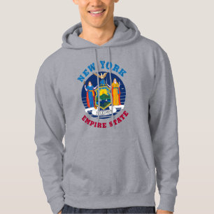 NEW YORK STATE FLAG HOODIE