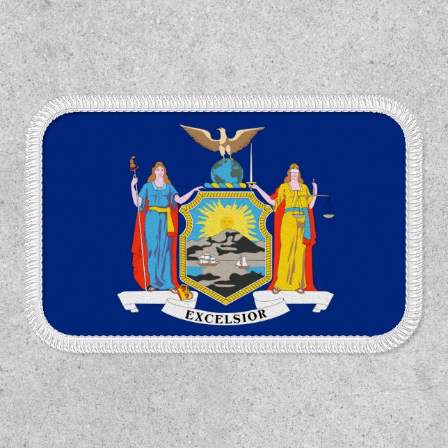 New York State Flag  Patch (Front)