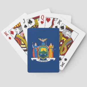 New York State Flag Poker Cards