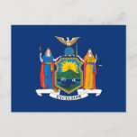 New York State Flag Postcard