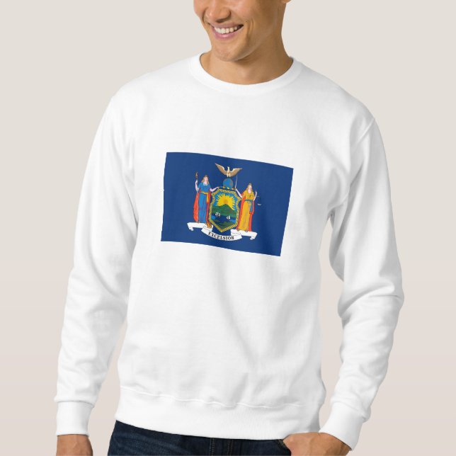 New York State Flag Sweatshirt (Front)