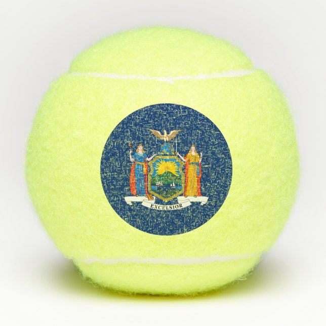 New York State Flag Tennis Balls (Front)