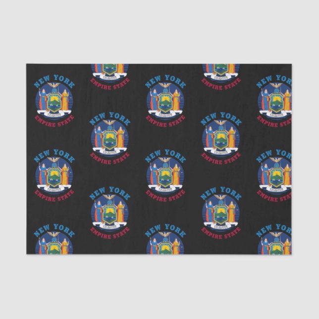 NEW YORK STATE FLAG TISSUE PAPER (Front)