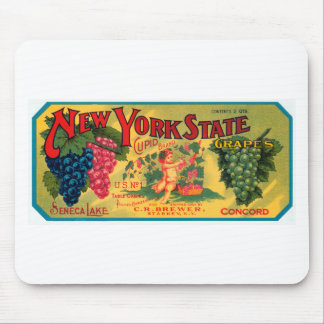 New York State Grapes Mouse Pad