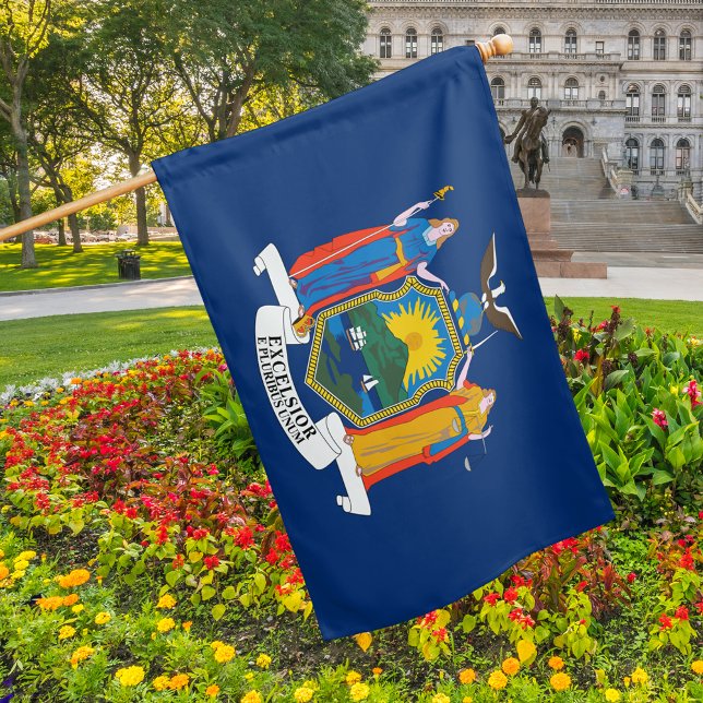 New York State House Flag (New York State House Flag Cover)