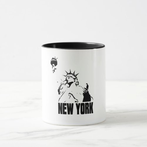 new york state i love ny coffee mug design