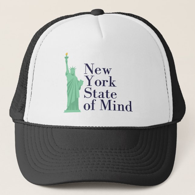 New York State of Mind Trucker Hat (Front)
