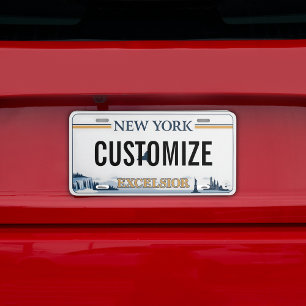 New York State Personalized License Plate