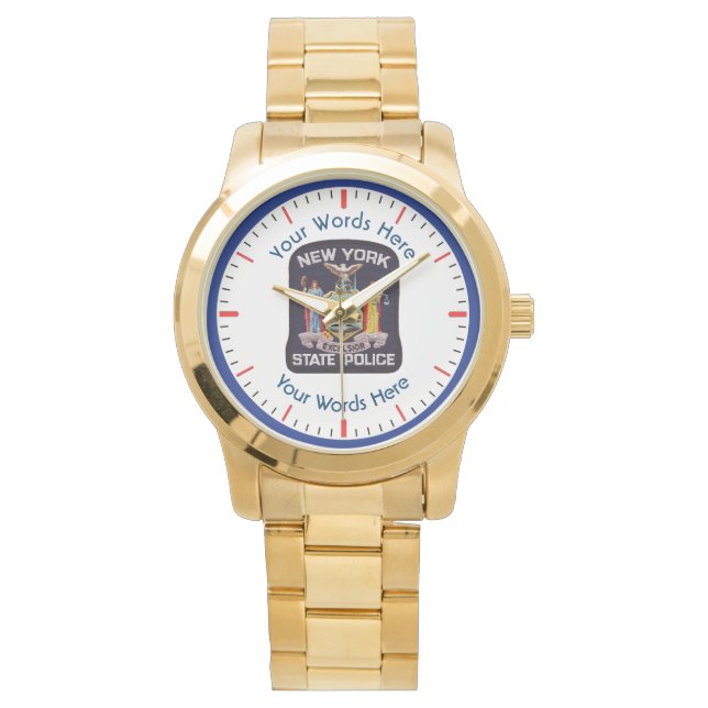 New York State Police Wrist Watch (Front)