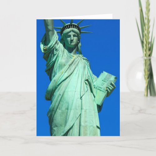 New_York Statue of Liberty Card