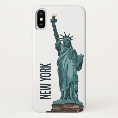 New York Statue of Liberty iPhone X Case
