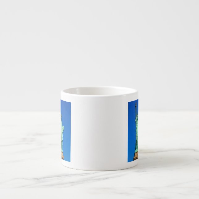 New-York, Statue of Liberty Espresso Cup (Front)
