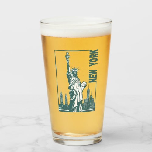 New York_Statue of Liberty Glass