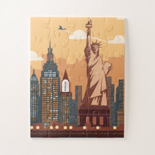 New York Statue of Liberty jigsaw puzzle