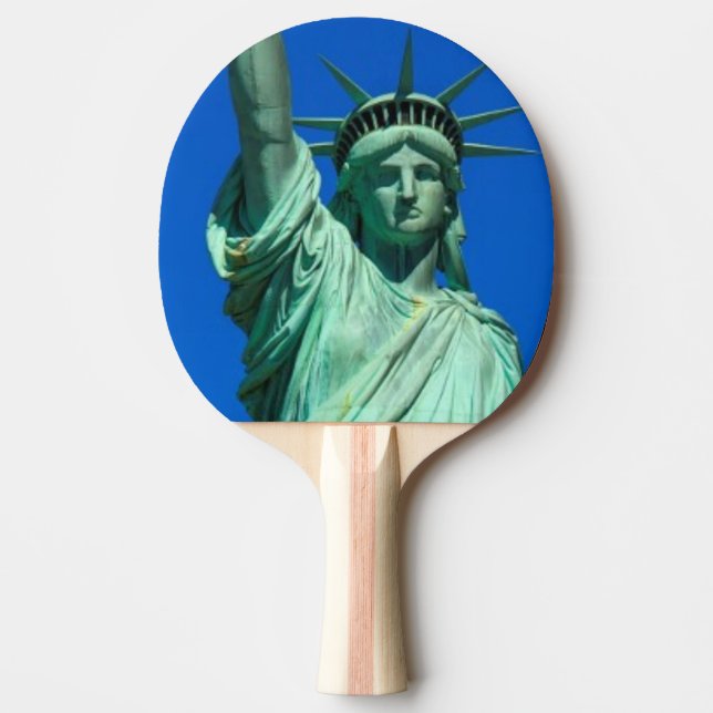 New-York, Statue of Liberty Ping-Pong Paddle (Front)