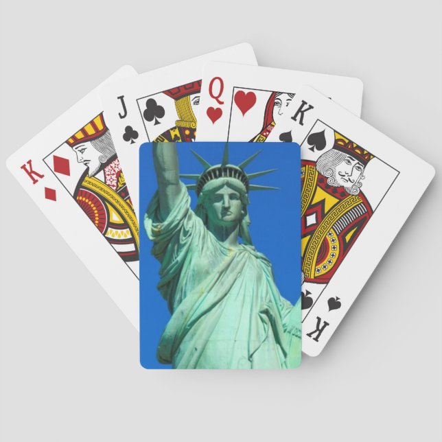 New-York, Statue of Liberty Poker Cards (Back)