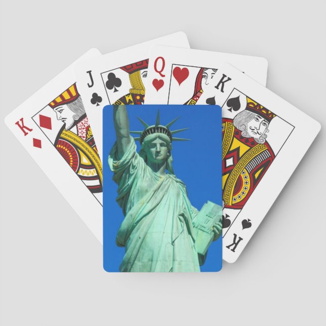 New-York, Statue of Liberty Poker Cards (Back)