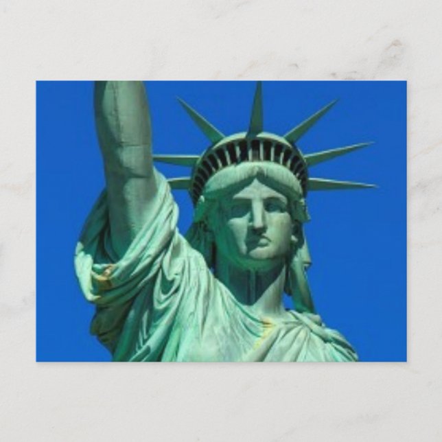 New-York, Statue of Liberty Postcard (Front)